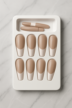 French Tip Nails by My Arha | Classic & Elegant Manicure Designs