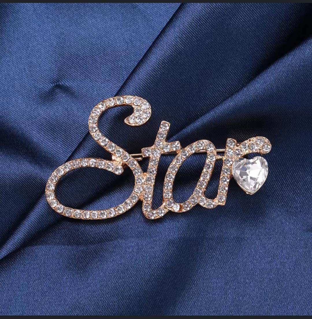 Sparkling "Star" Crystal Hair Clips for Women – Trendy and Elegant Hair Accessories