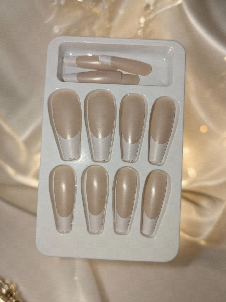 French Tip Nails by My Arha | Classic & Elegant Manicure Designs