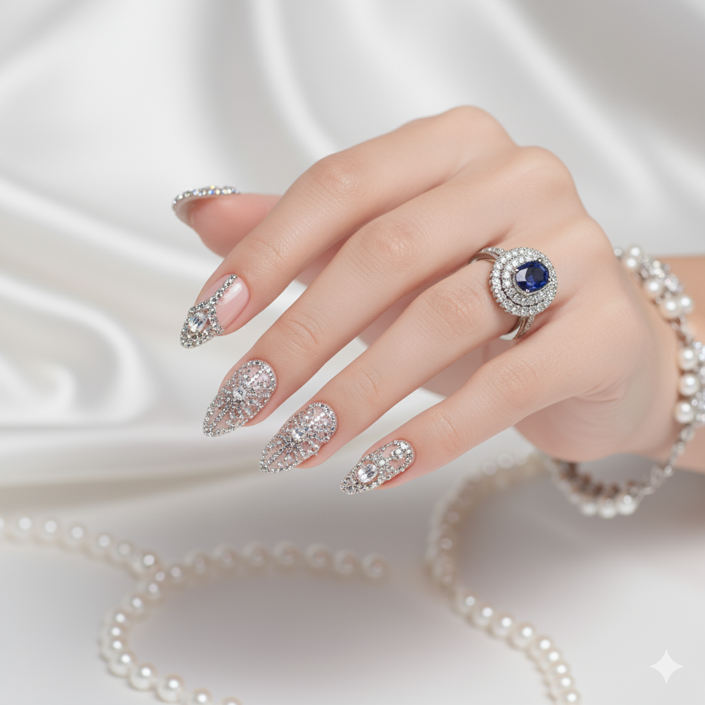 Fancy Press-On Nails